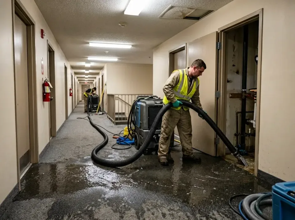 multi-unit-apartment-hallway-f-005 — frequently asked questions, Emergency Burst Pipe Water Extraction & Removal in Marion,…